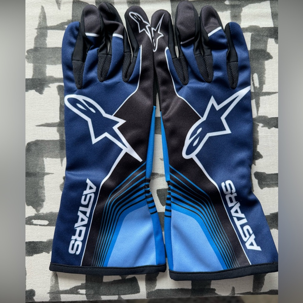 Kart racing gloves